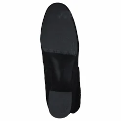 500 Black Suede Stretch Black