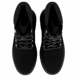 6 Inch Lace Up Waterproof Boot Jet Black