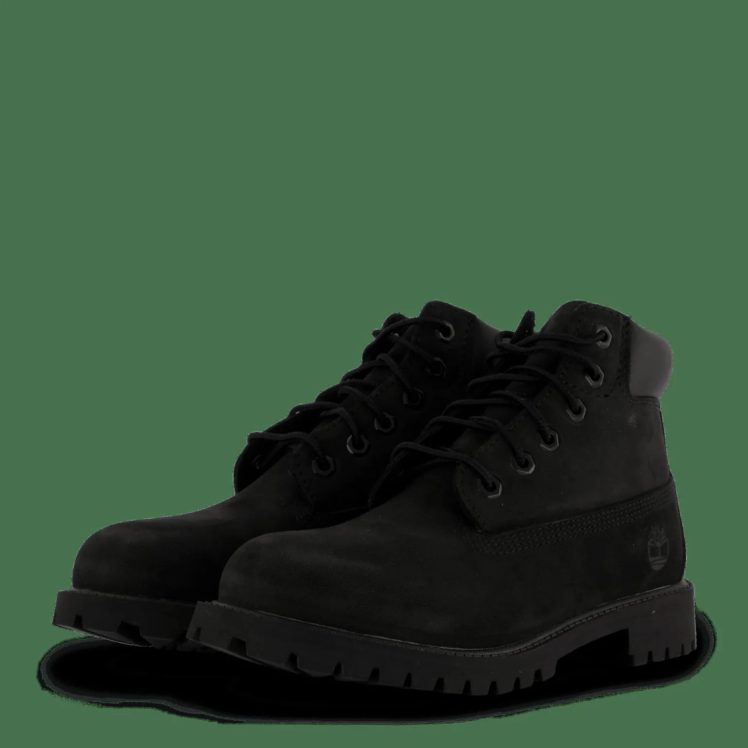 6 Inch Premium Waterproof Boot Black Nubuck Mono