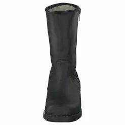 250 Mid Zip Side Black Old Silver