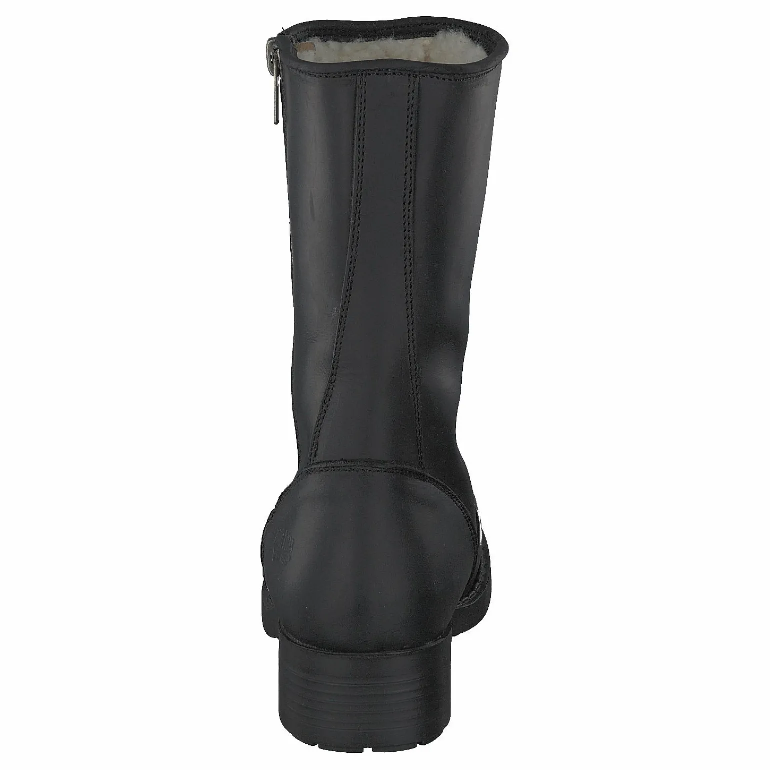 250 Mid Zip Side Black Old Silver