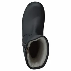 250 Mid Zip Side Black Old Silver