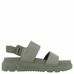 2 Strap Sandal Greyfield Lt Tpe Suede