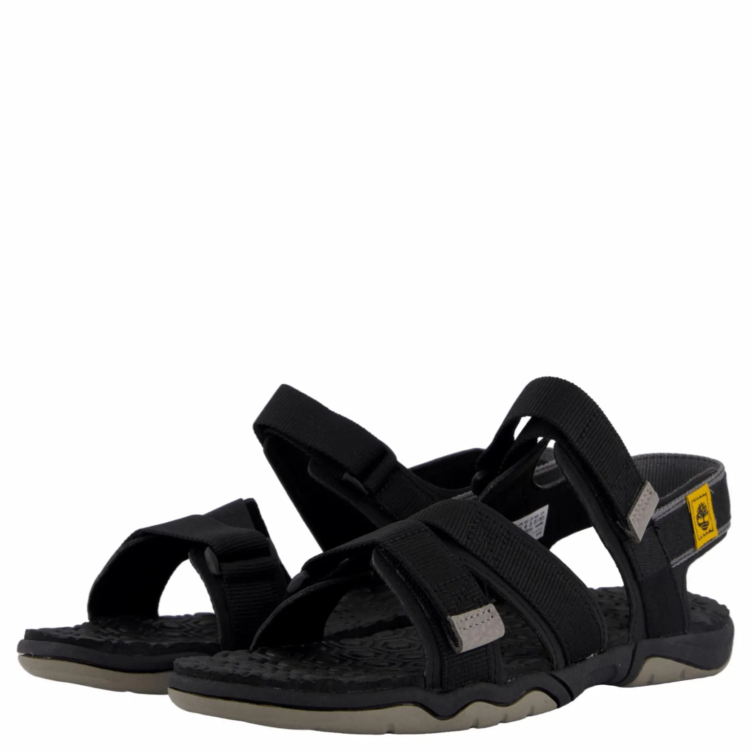 2 Strap Sandal Jet Black