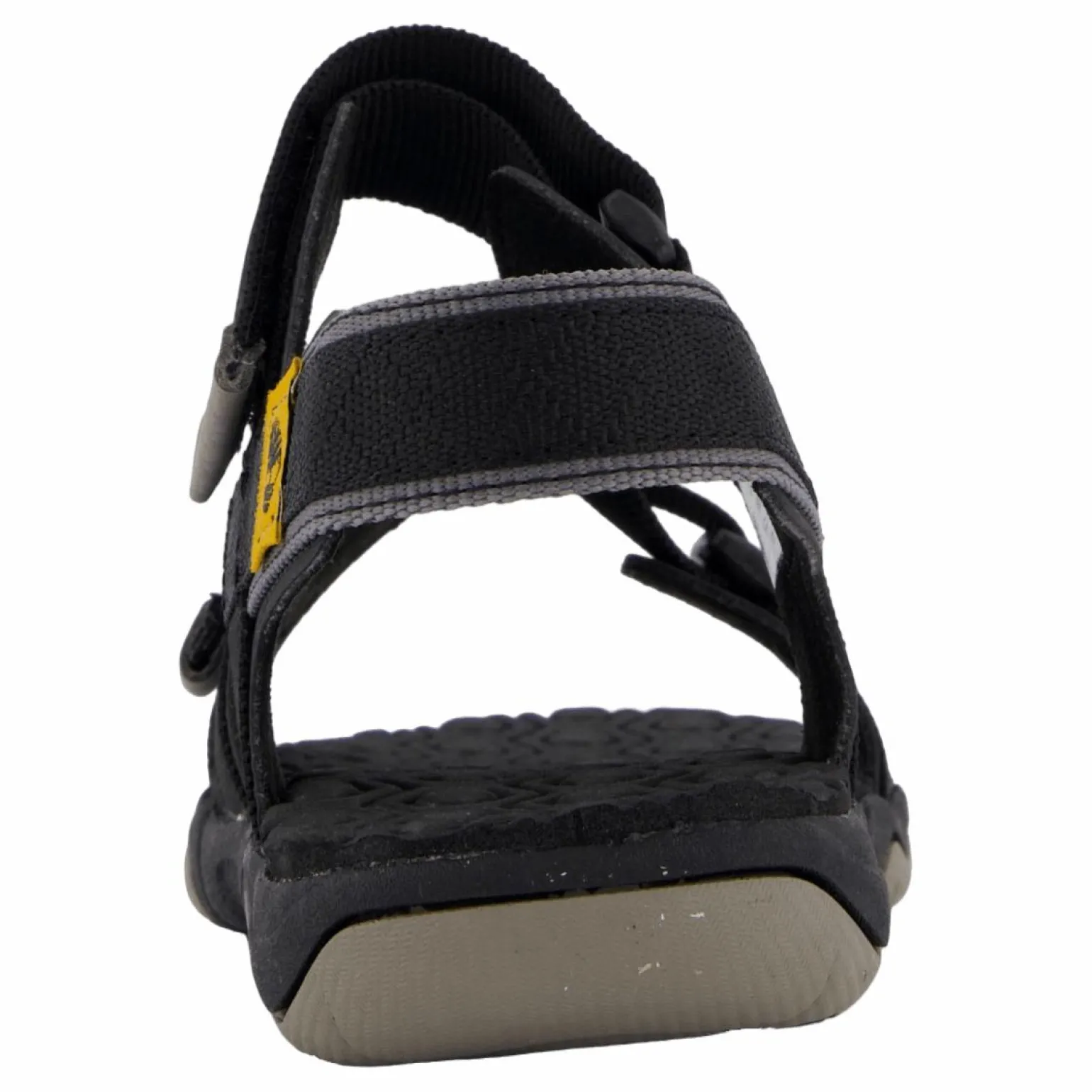 2 Strap Sandal Jet Black