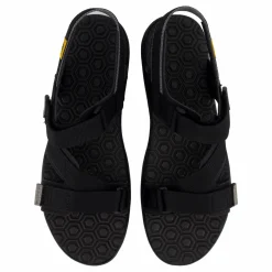 2 Strap Sandal Jet Black