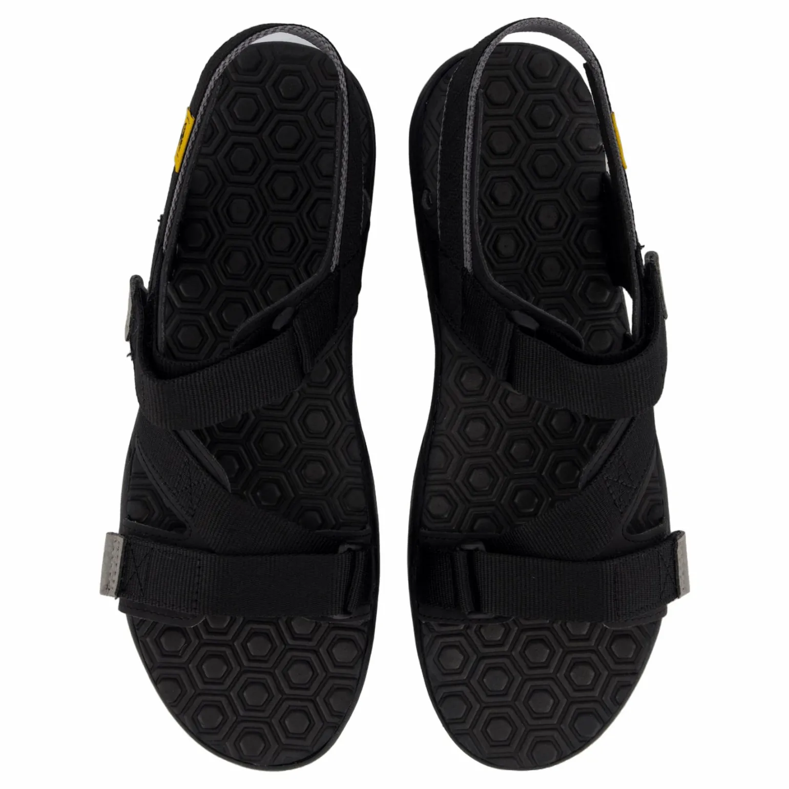 2 Strap Sandal Jet Black