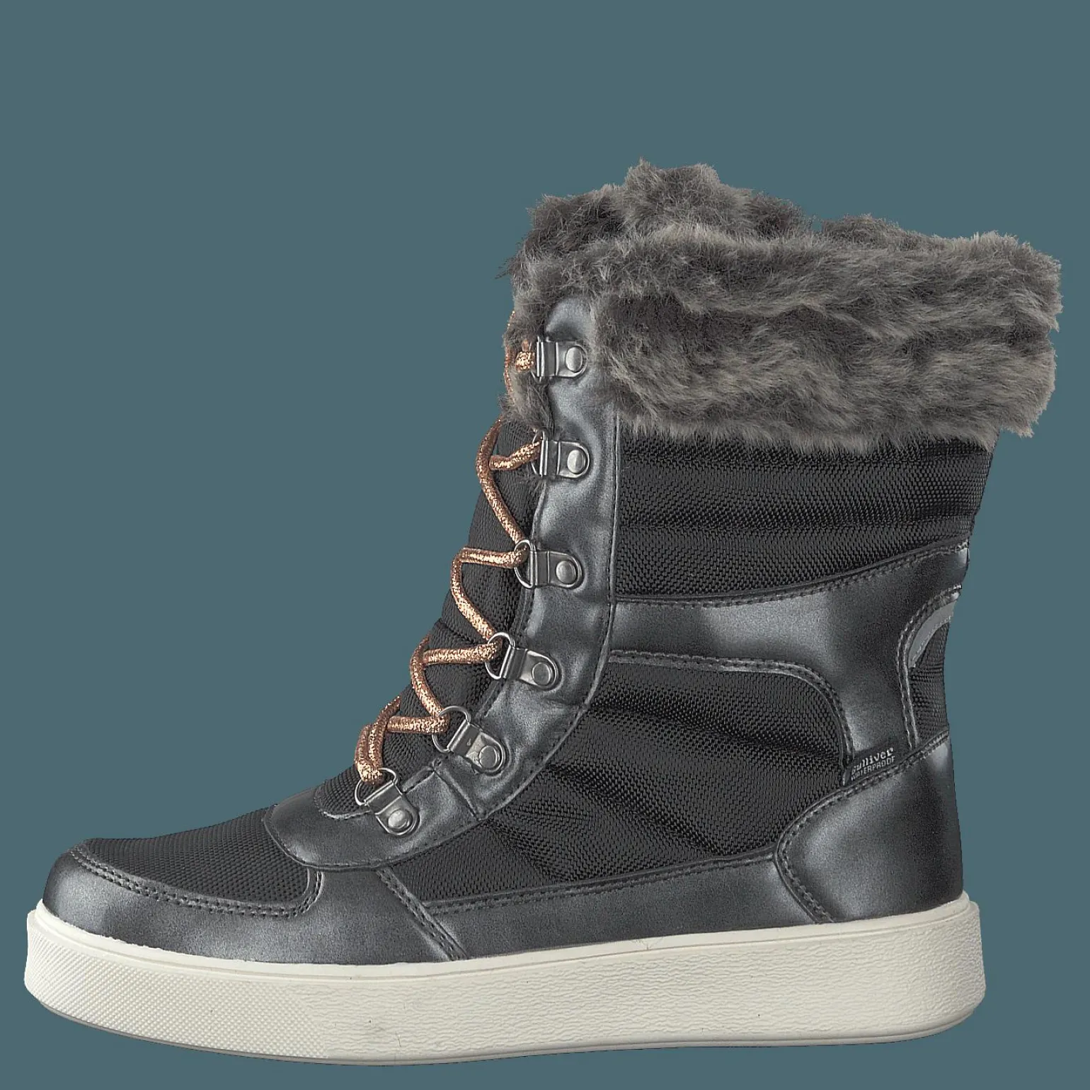 435-0504 Waterproof Warm Lined Black