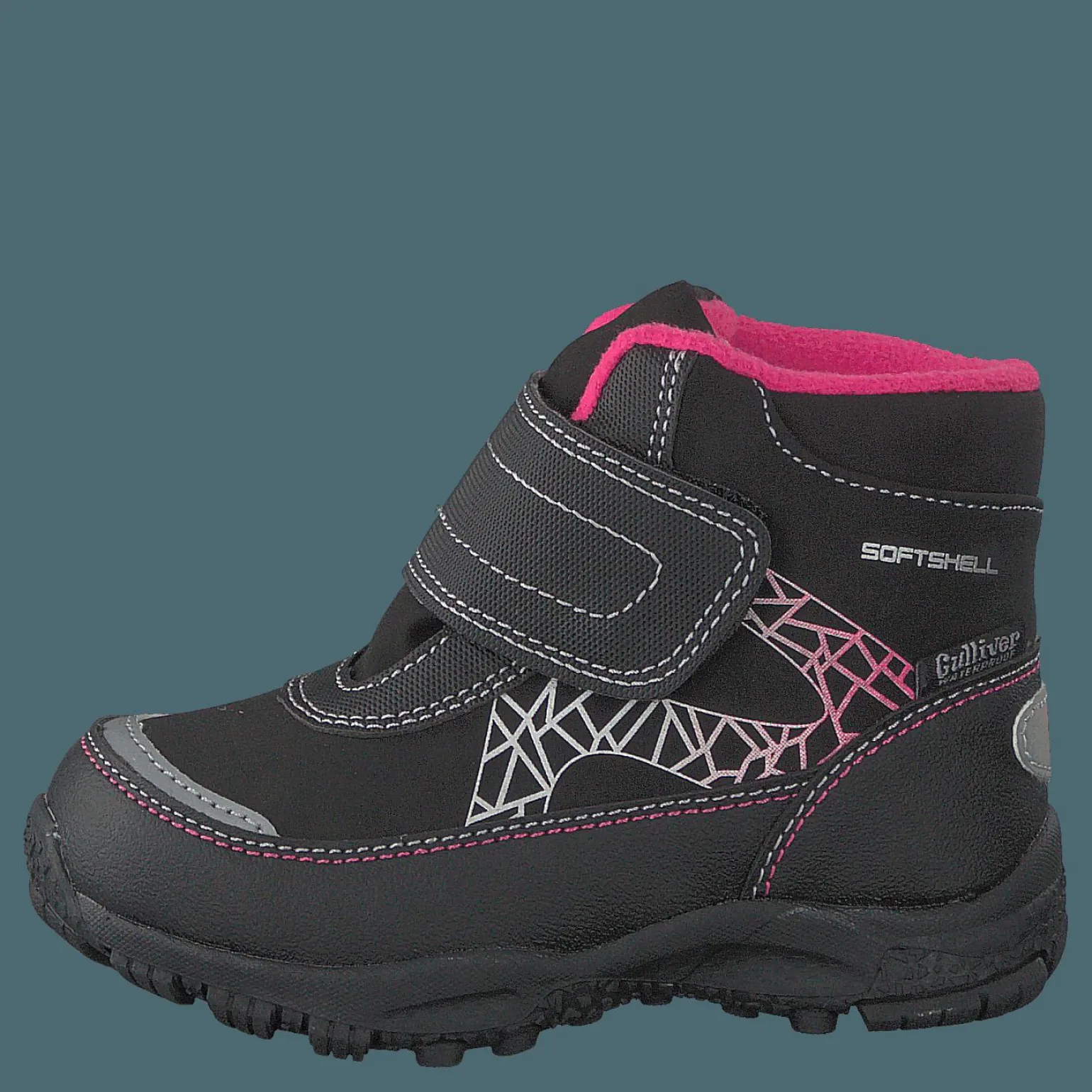 430-2962 Waterproof Warm Lined Black/fuchsia