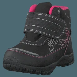 430-2962 Waterproof Warm Lined Black/fuchsia