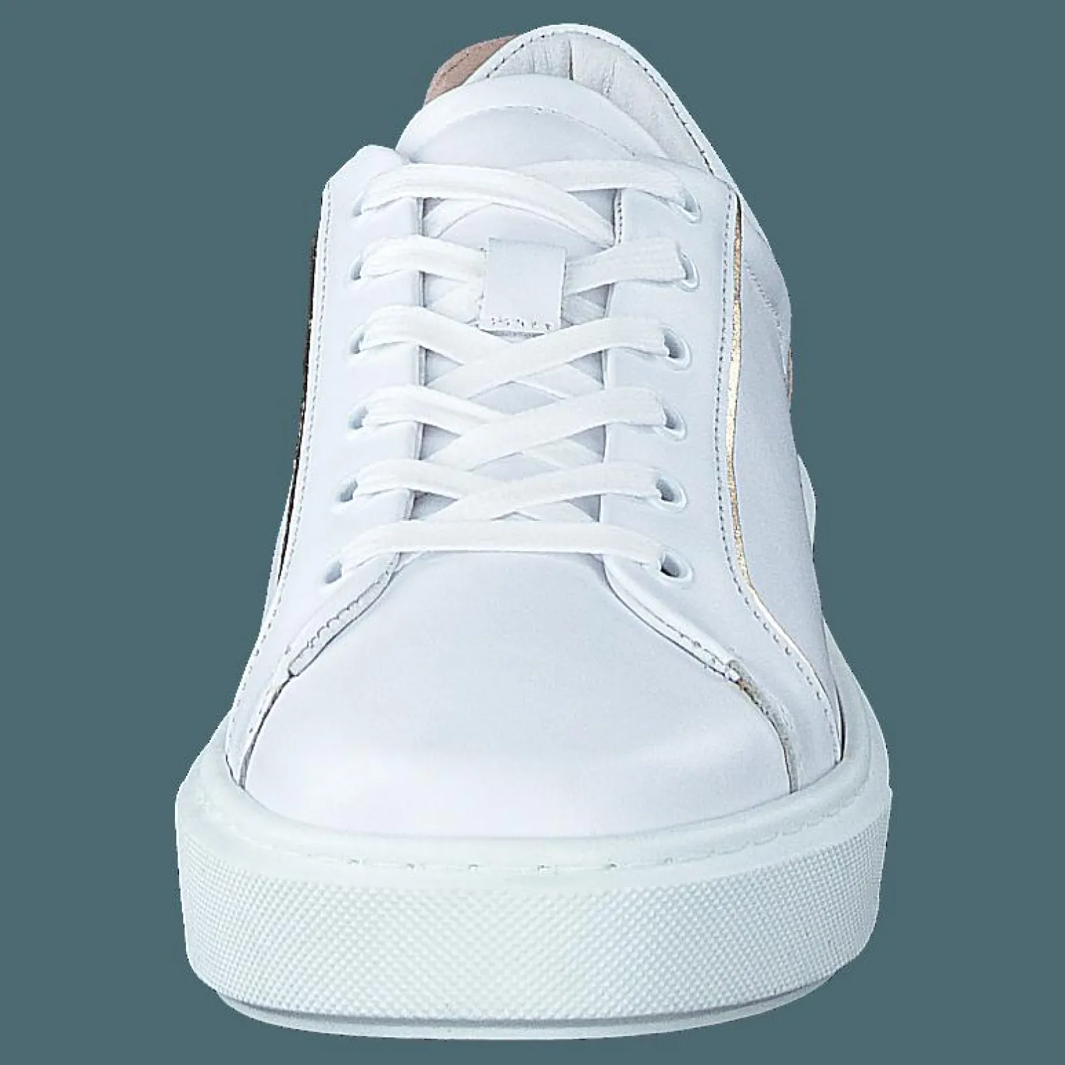 2219 White Nappa/gold/rose