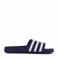 Adilette Aqua Slides Dark Blue / Cloud White / Dark Blue