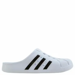 Adilette Clogs Cloud White / Core Black / Cloud White