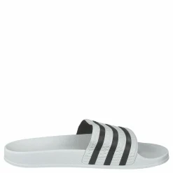 Adilette White/cblack/white
