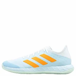 Adizero Fastcourt Handball Shoes Sky Tint / Cloud White / Signal Orange