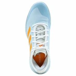 Adizero Fastcourt Handball Shoes Sky Tint / Cloud White / Signal Orange