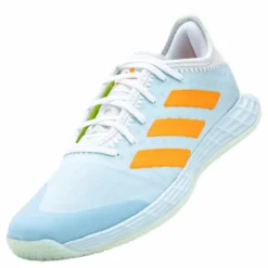 Adizero Fastcourt Handball Shoes Sky Tint / Cloud White / Signal Orange
