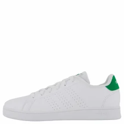 Advantage Lifestyle Court Lace Shoes Cloud White / Green / Core Black