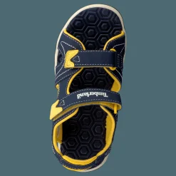 Adventure 2-strap sandal Navy/Yellow