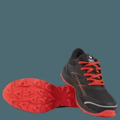 Ahma Low Spike Black/ Red