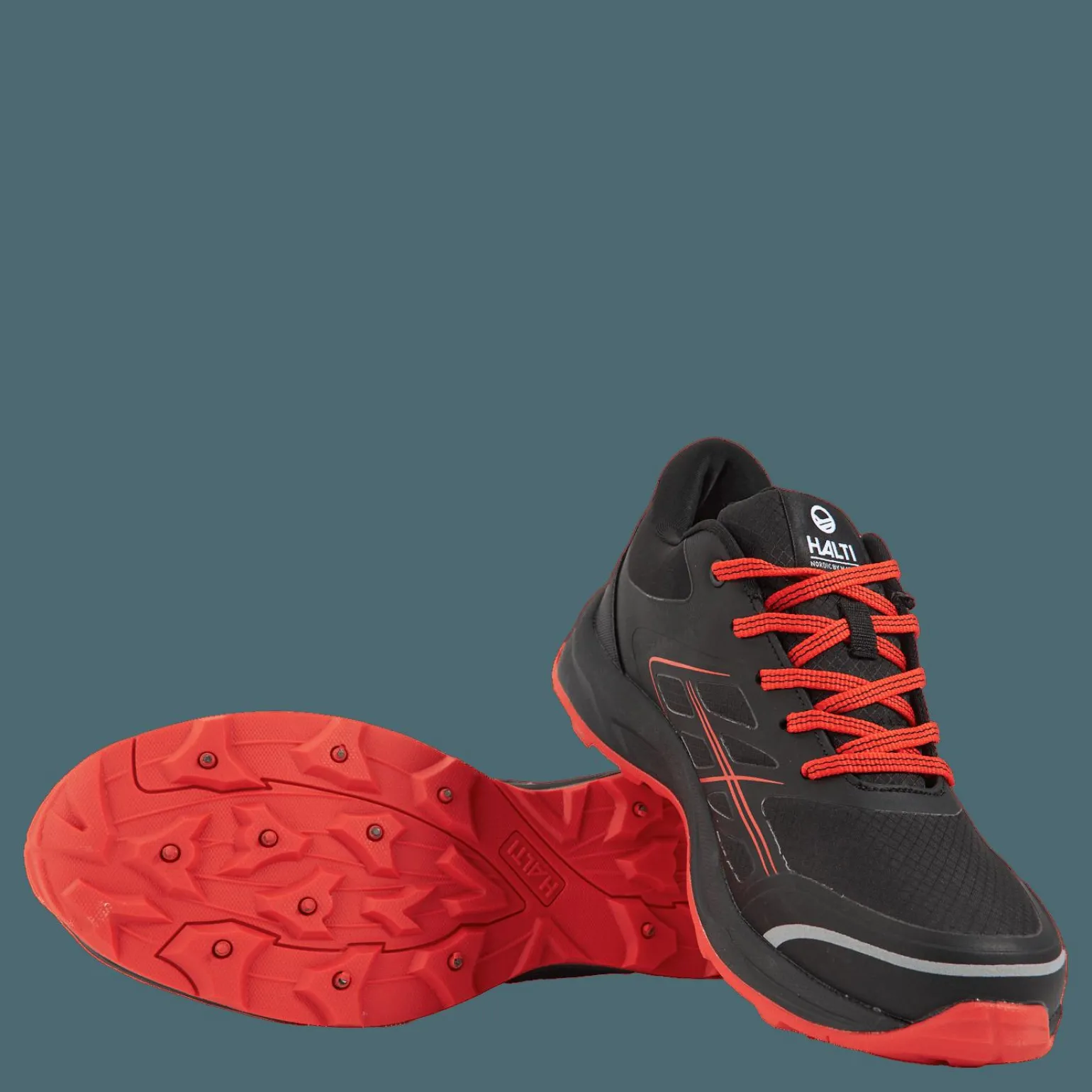 Ahma Low Spike Black/ Red