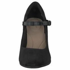 Alayna Shine Black Suede / Synthetic Combi