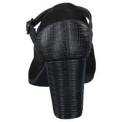 Alayna Shine Black Suede / Synthetic Combi