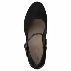 Alayna Shine Black Suede / Synthetic Combi