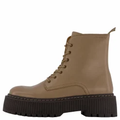 Alina Laced Boots Taupe