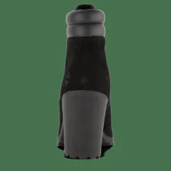 Allington Mid Lace Up Boot Jet Jet Black