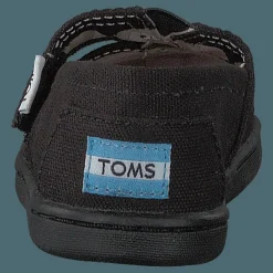 Alpargata Tiny Black Canvas