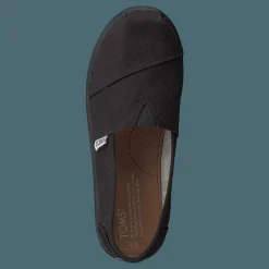 Alpargata Youth Black Canvas