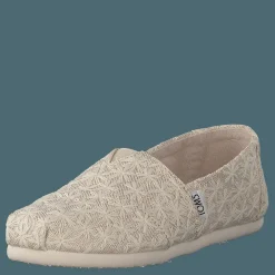 Alpargata Youth Natural Daisy Metallic