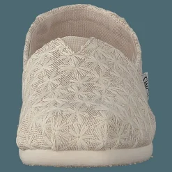 Alpargata Youth Natural Daisy Metallic