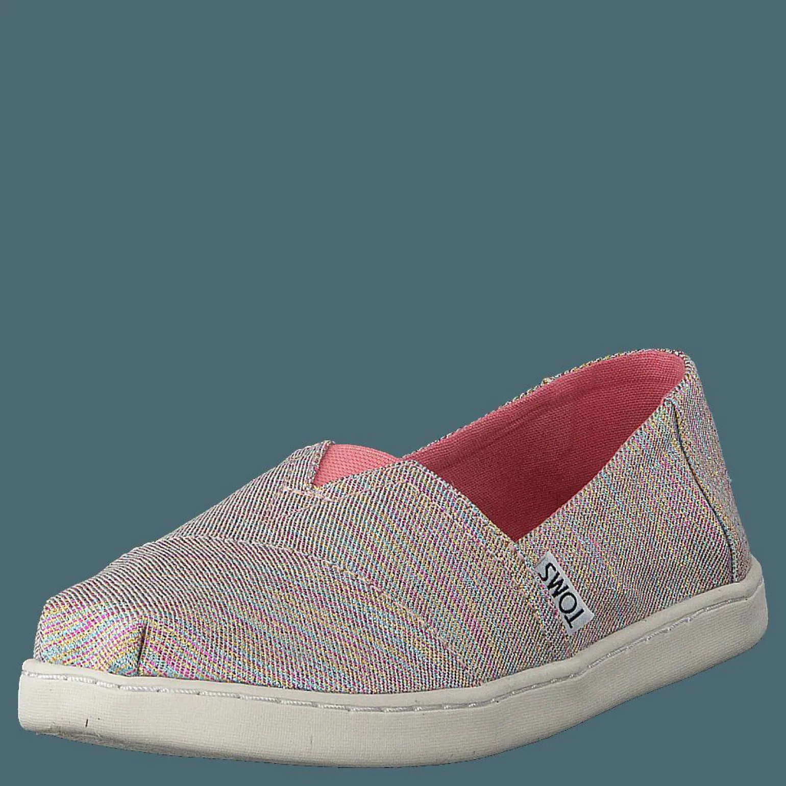 Alpargata Youth Pink Multi Twill Glimmer