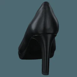 Amber Joy Black Leather