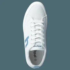 Andrea White/fog Blue