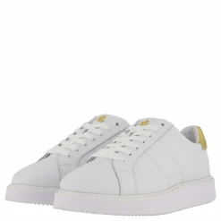 Angeline IV Action Leather Sneaker RL White / RL Gold