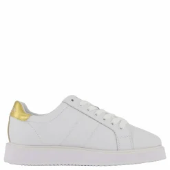 Angeline IV Action Leather Sneaker RL White / RL Gold