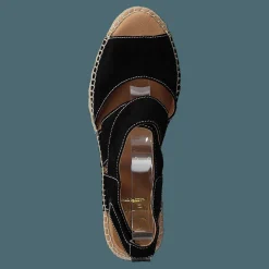 Ania Natural Suede Negro