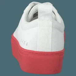 Arlo Three Antique White, Red Outsole