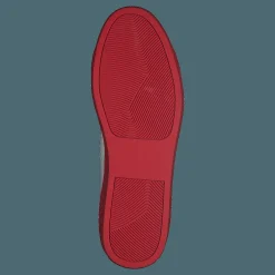 Arlo Three Antique White, Red Outsole