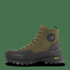 Armin Waxed Twill Sneaker Boot Canopy Olv