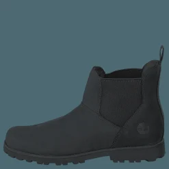 Asphalt Trail Chelsea Boot Jet Black
