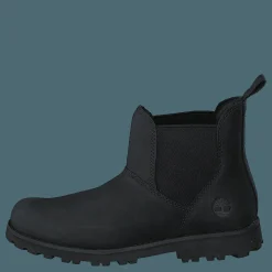 Asphalt Trail Chelsea Boot Jet Black