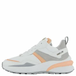 Athena Run White Orange