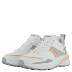 Athena Run White Orange