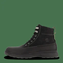 Atwells Ave Mid Lace Up Waterp Jet Black