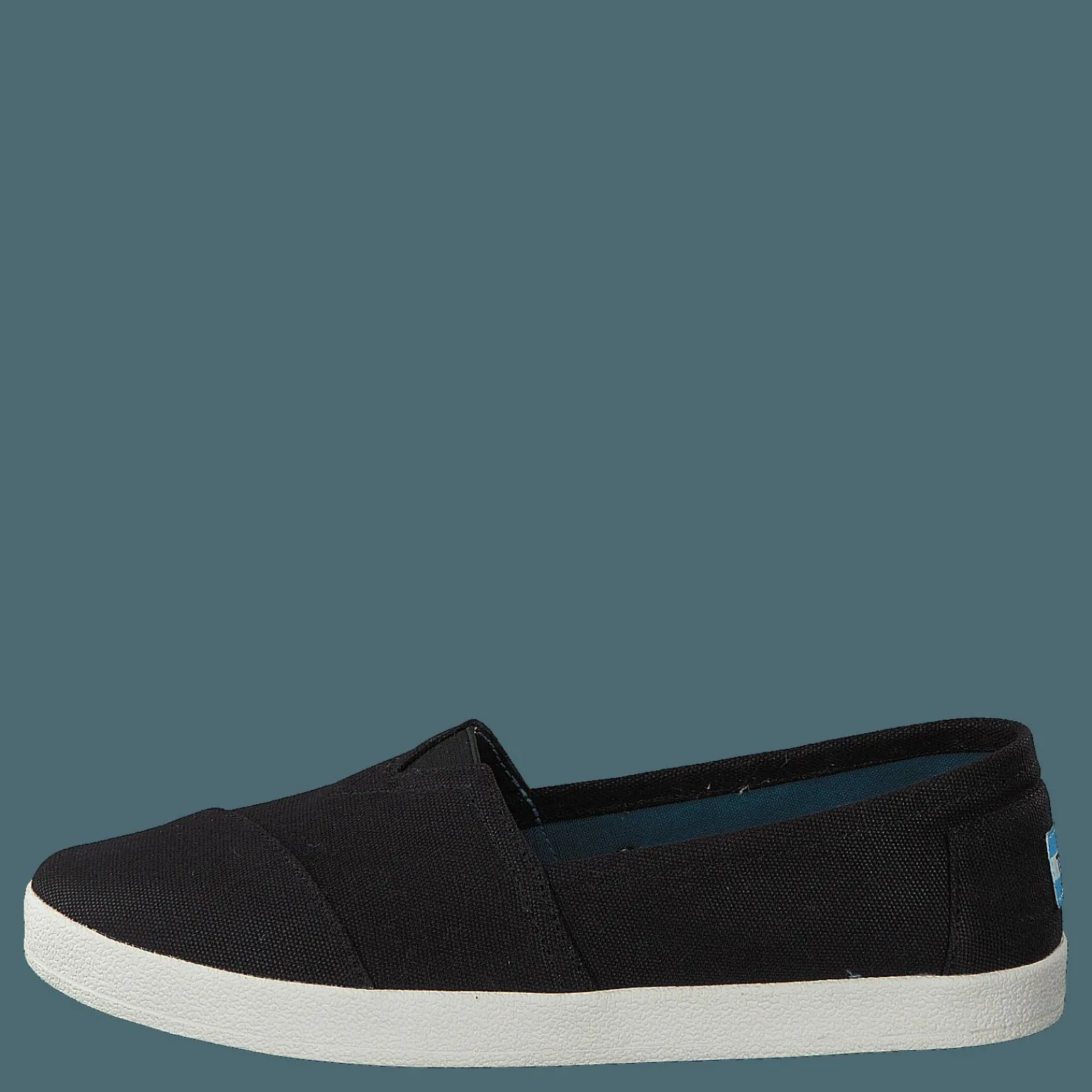 Avlon Slip-On Black Coated Canvas