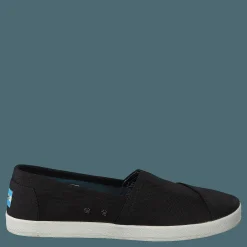 Avlon Slip-On Black Coated Canvas